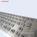 Diebold Metal Keyboard with Touch Pad